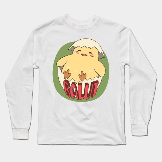 balut Long Sleeve T-Shirt by defpoint